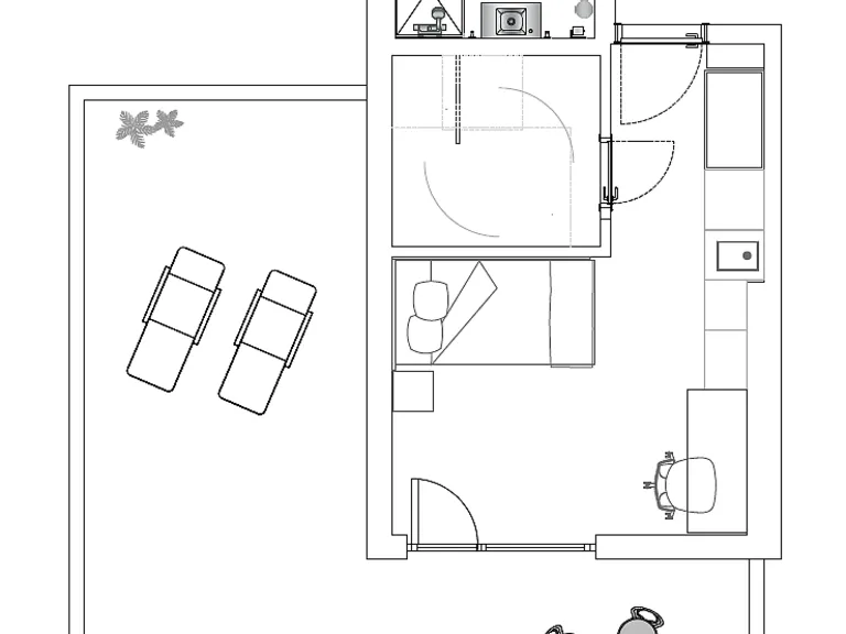 Single PMR with terrace FLOOR_PLAN 1