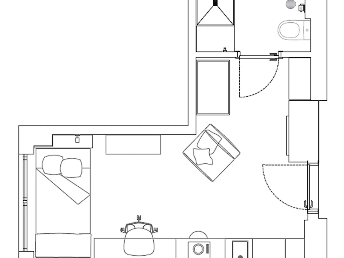Single Plus Room FLOOR_PLAN