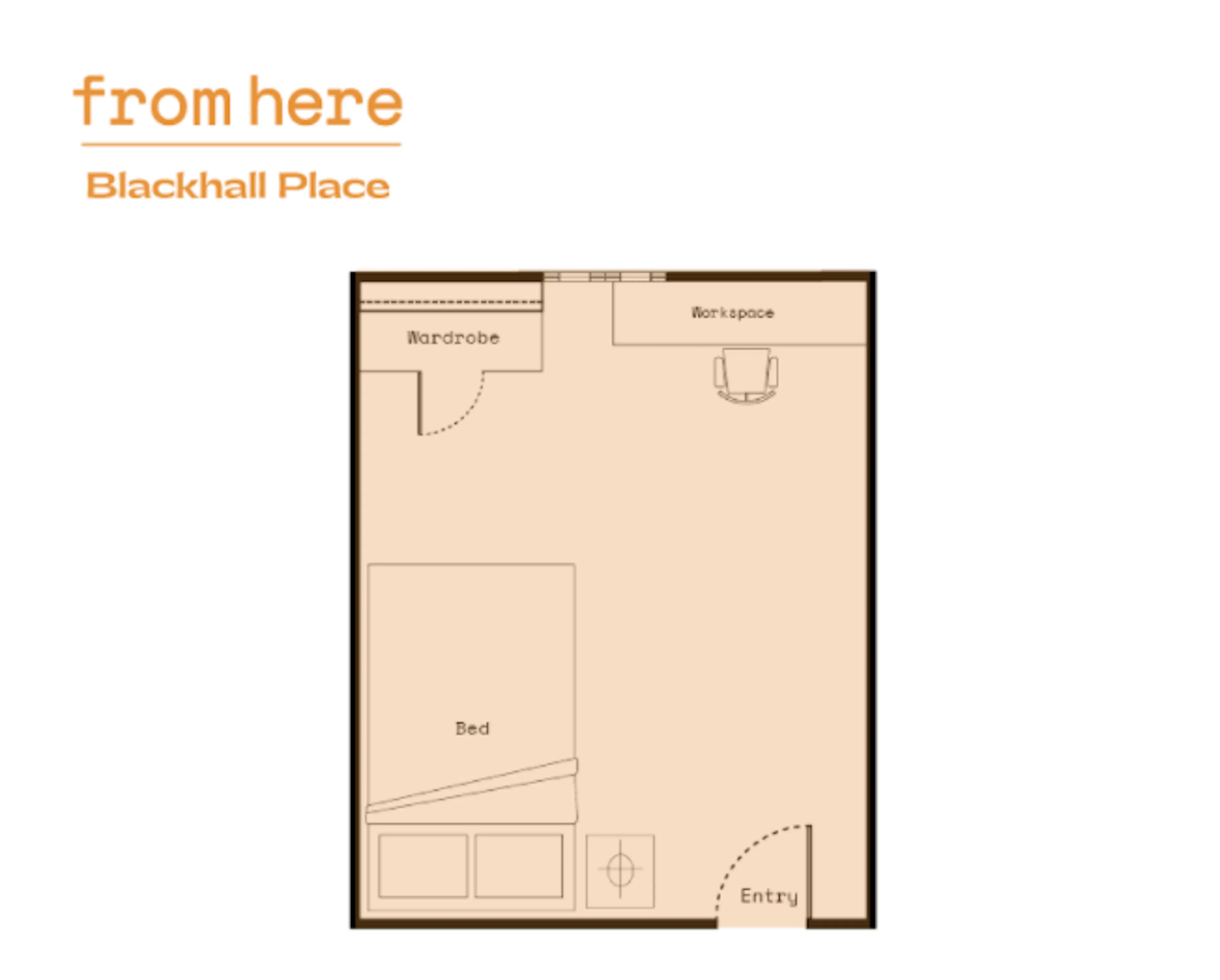 Single Non En Suite FLOOR_PLAN 1