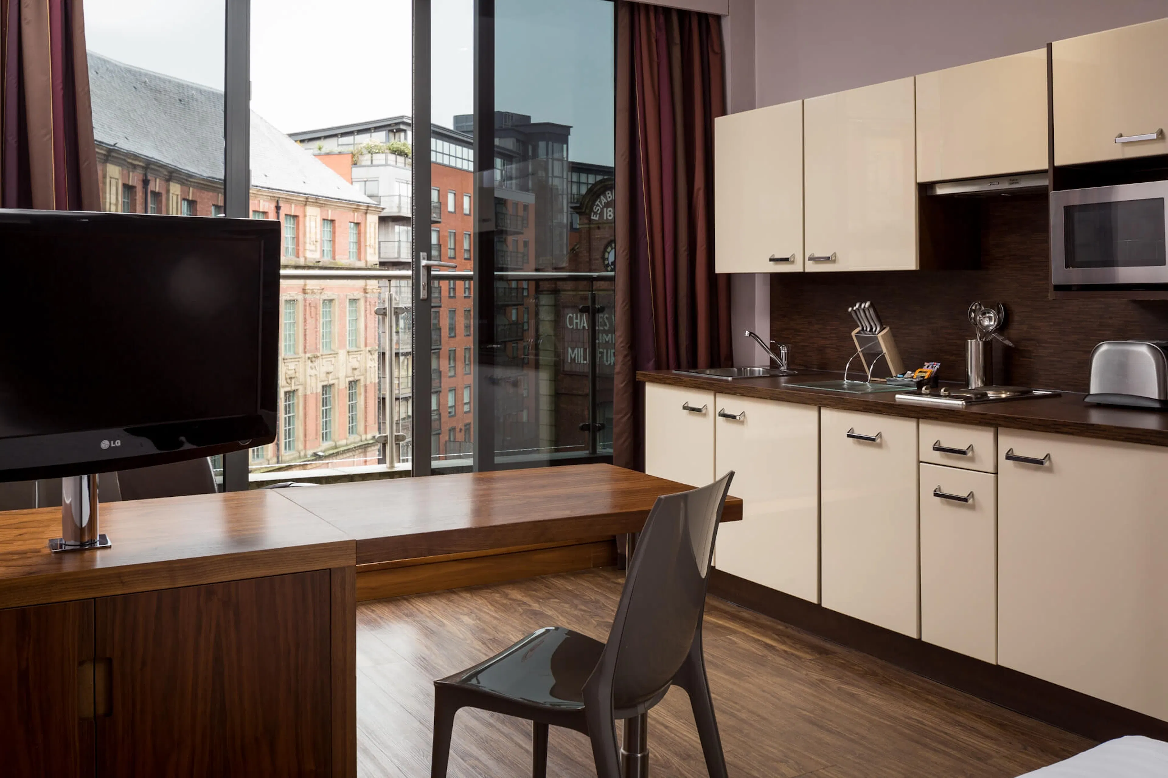 Smart Studio with Balcony KITCHEN 4