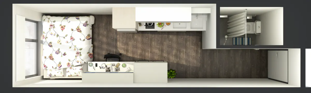 Studio Premium - High Floor FLOOR_PLAN