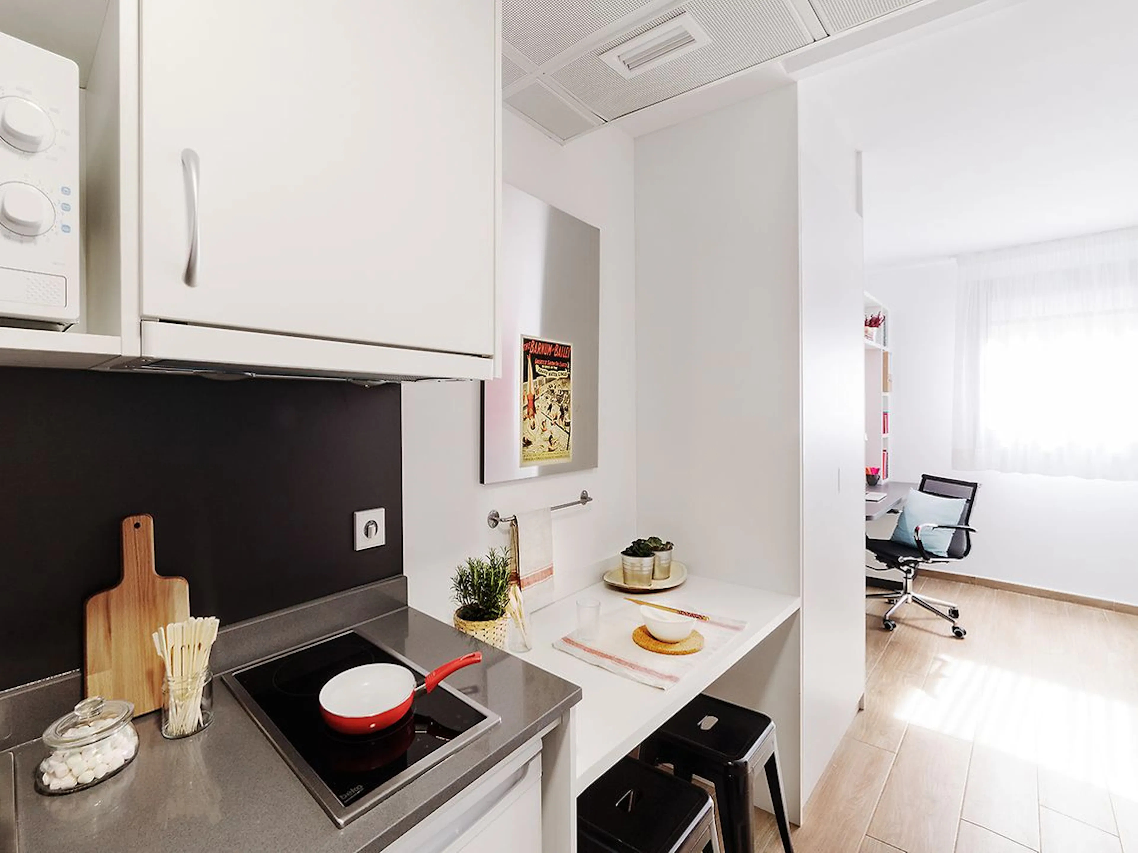 Premium Studio with Terrace KITCHEN 2