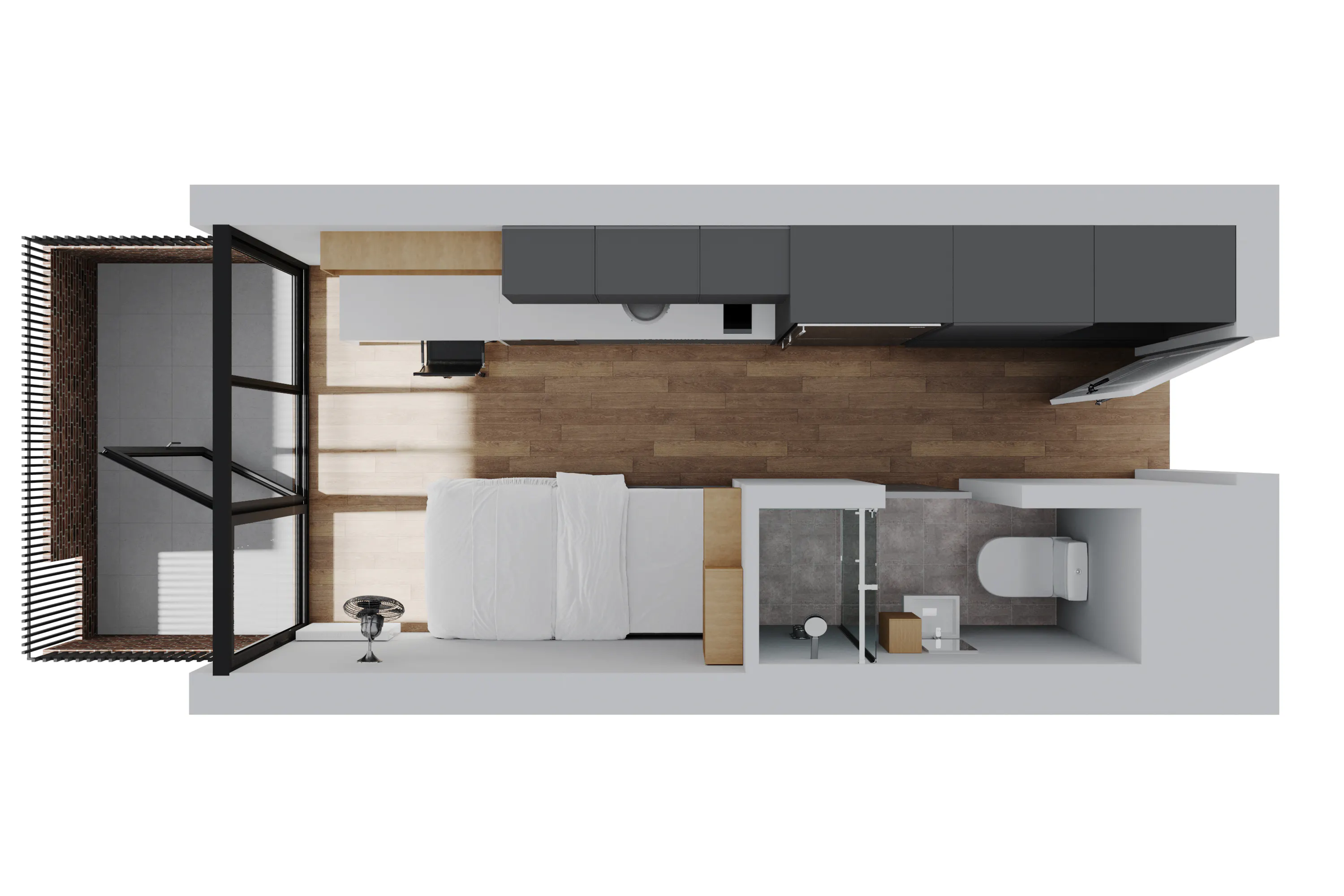 UniLodge - Royal Melbourne-Melbourne-FLOOR_PLAN-1