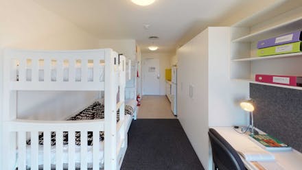 UniLodge - Victoria University - Studio Twin Share Bedroom
