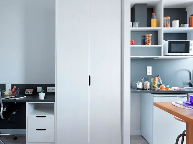Studio with kitchen room image 2