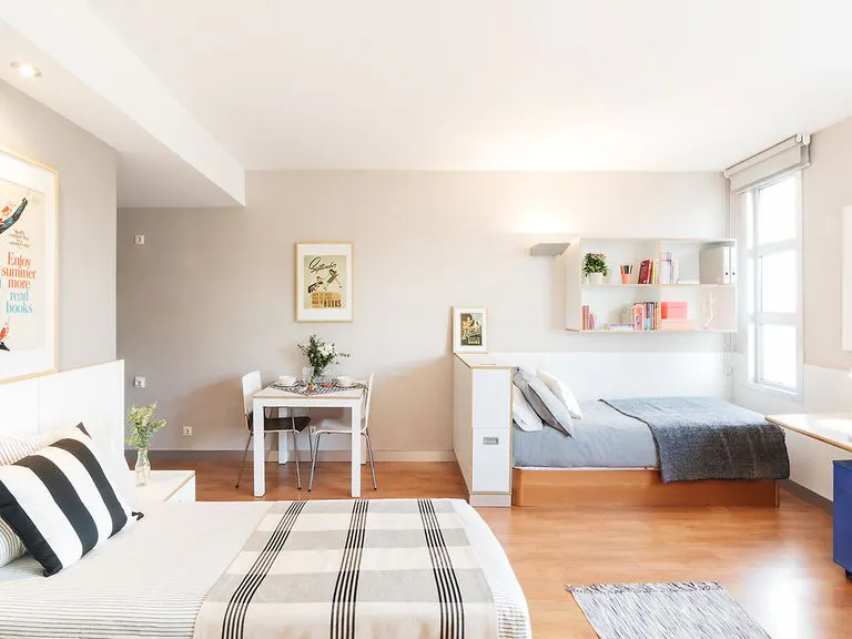 residencia-universitaria-galdos-madrid-Superior Twin Room