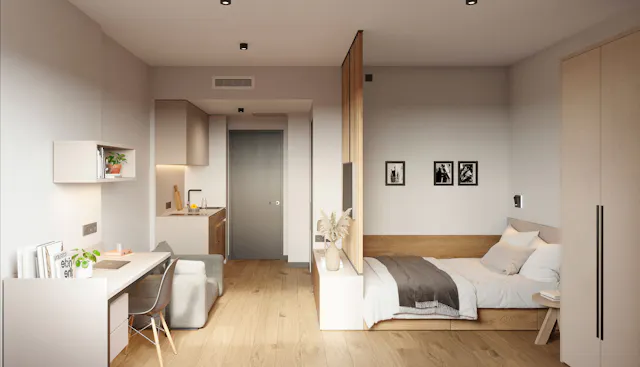 The Postgraduate Loft Apartment room image 2