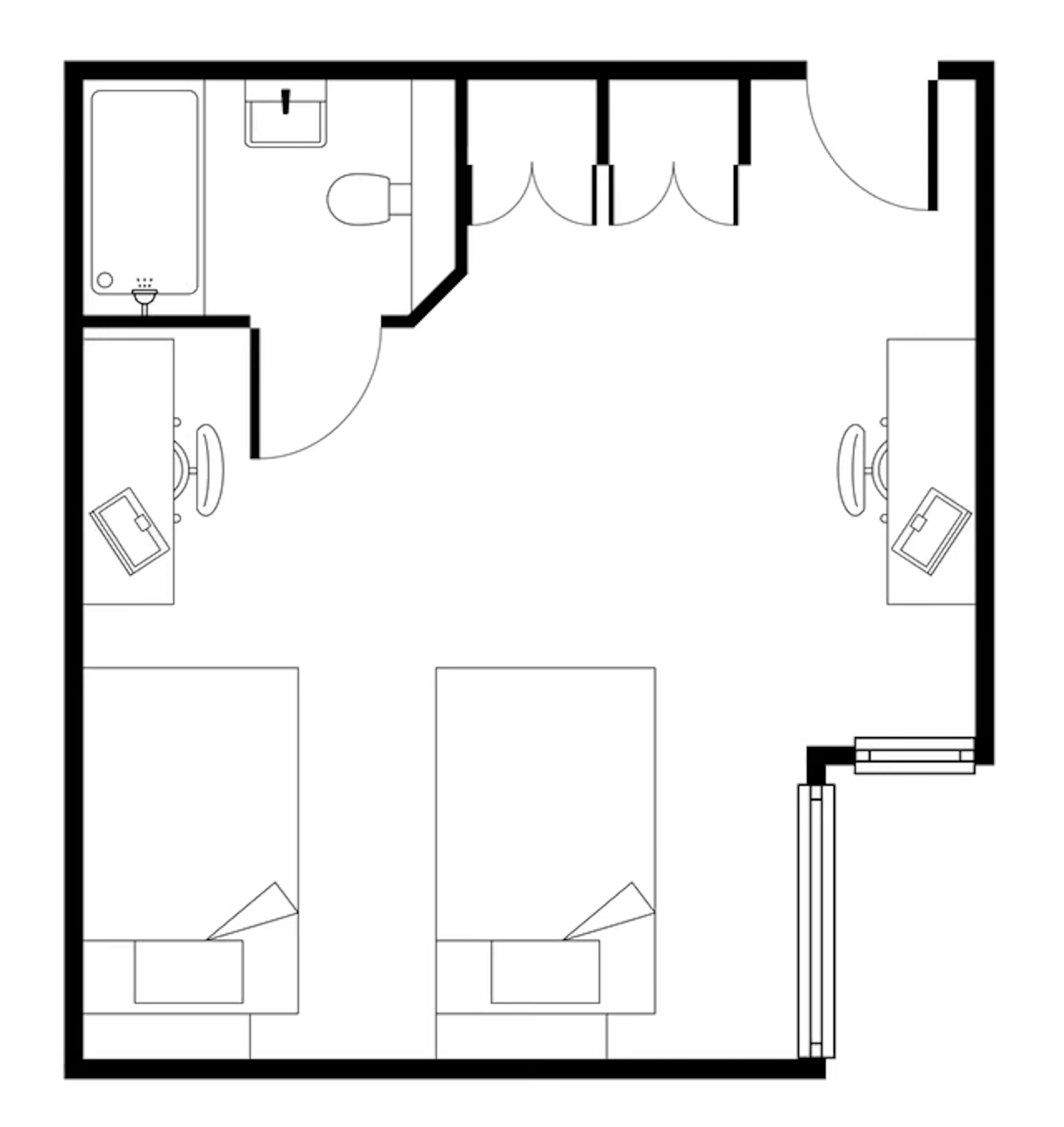Twin Ensuite Plus FLOOR_PLAN 2