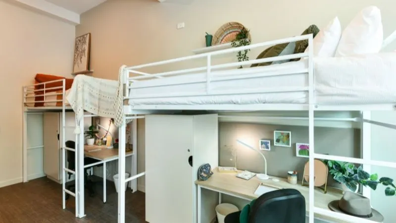 unilodge-herston-brisbane-TRIPLE LOFT STANDARD