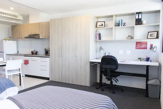 Twin Share King Single Studio room image 2