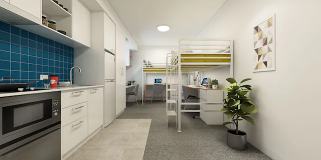 Twin Loft Bed Studio room image 1