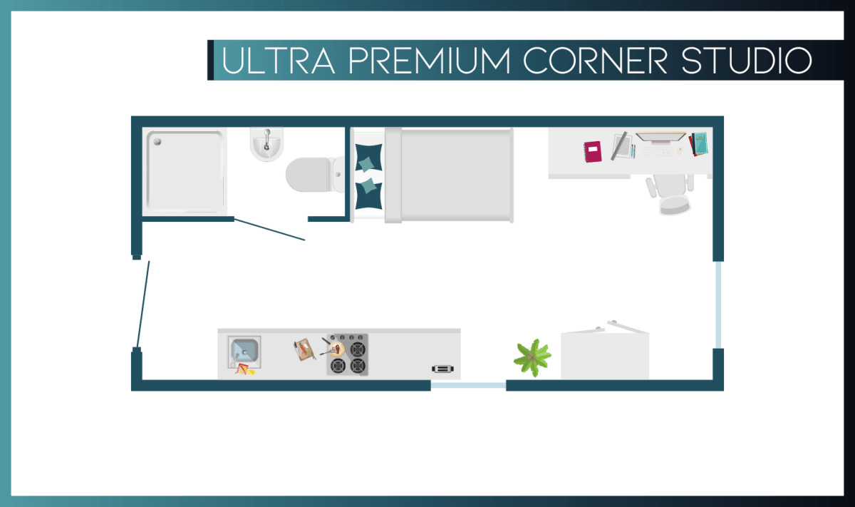 Ultra Premium Corner Studio