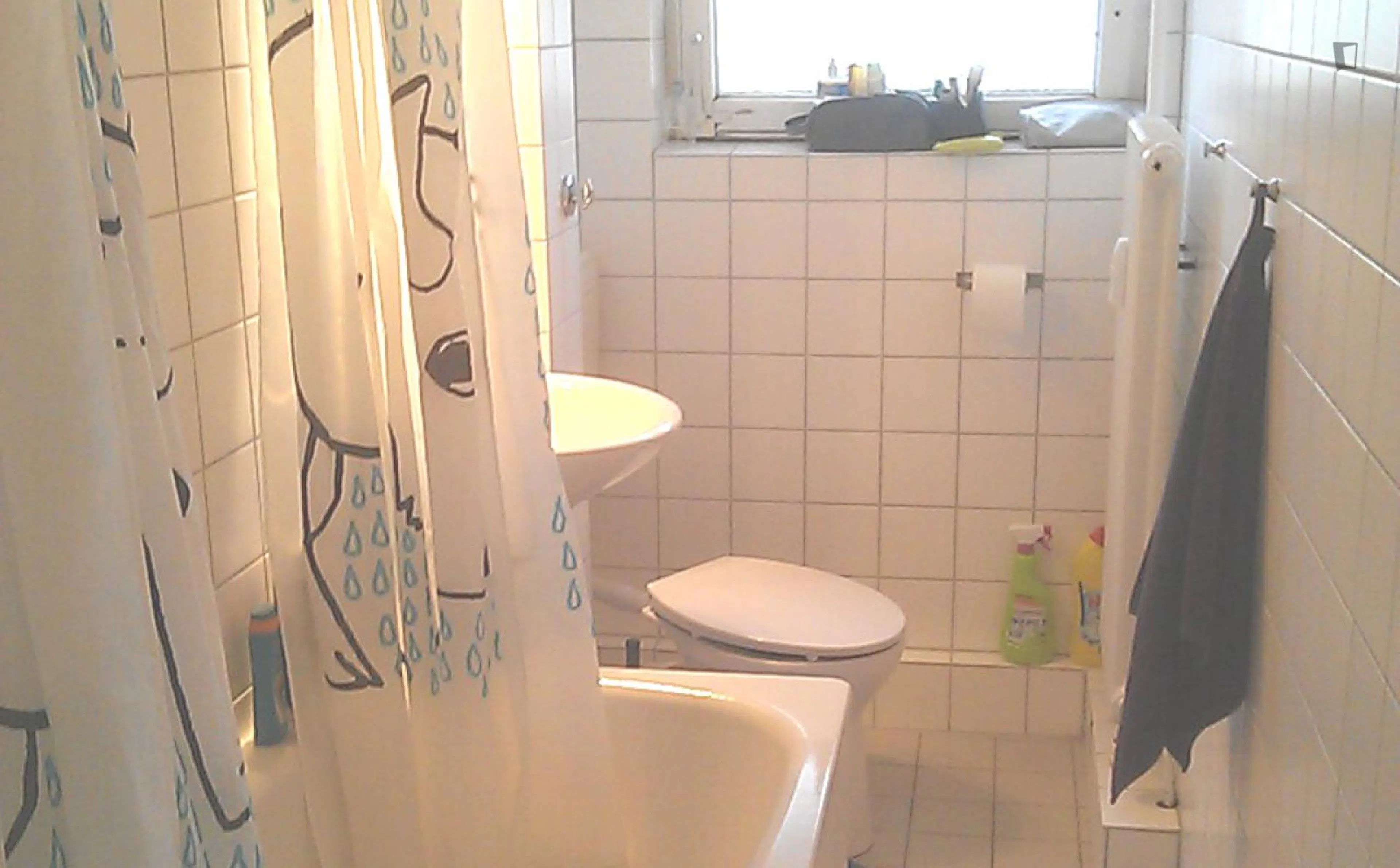 Lovely single bedroom in Moabit BATHROOM 4