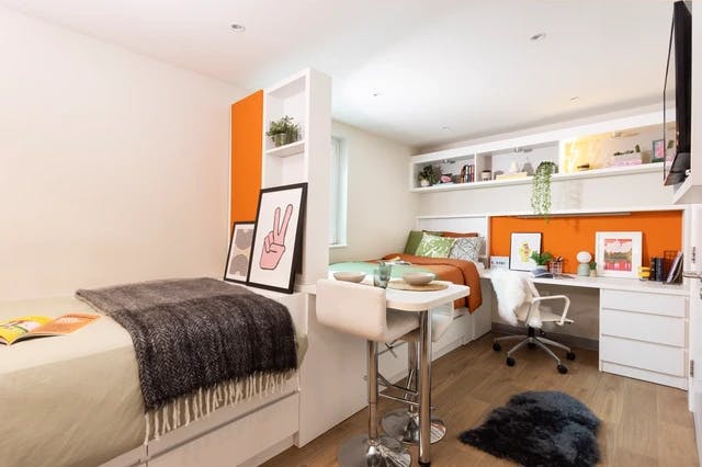 drapery-place-london-Shared Studio: Two Bed Room Single