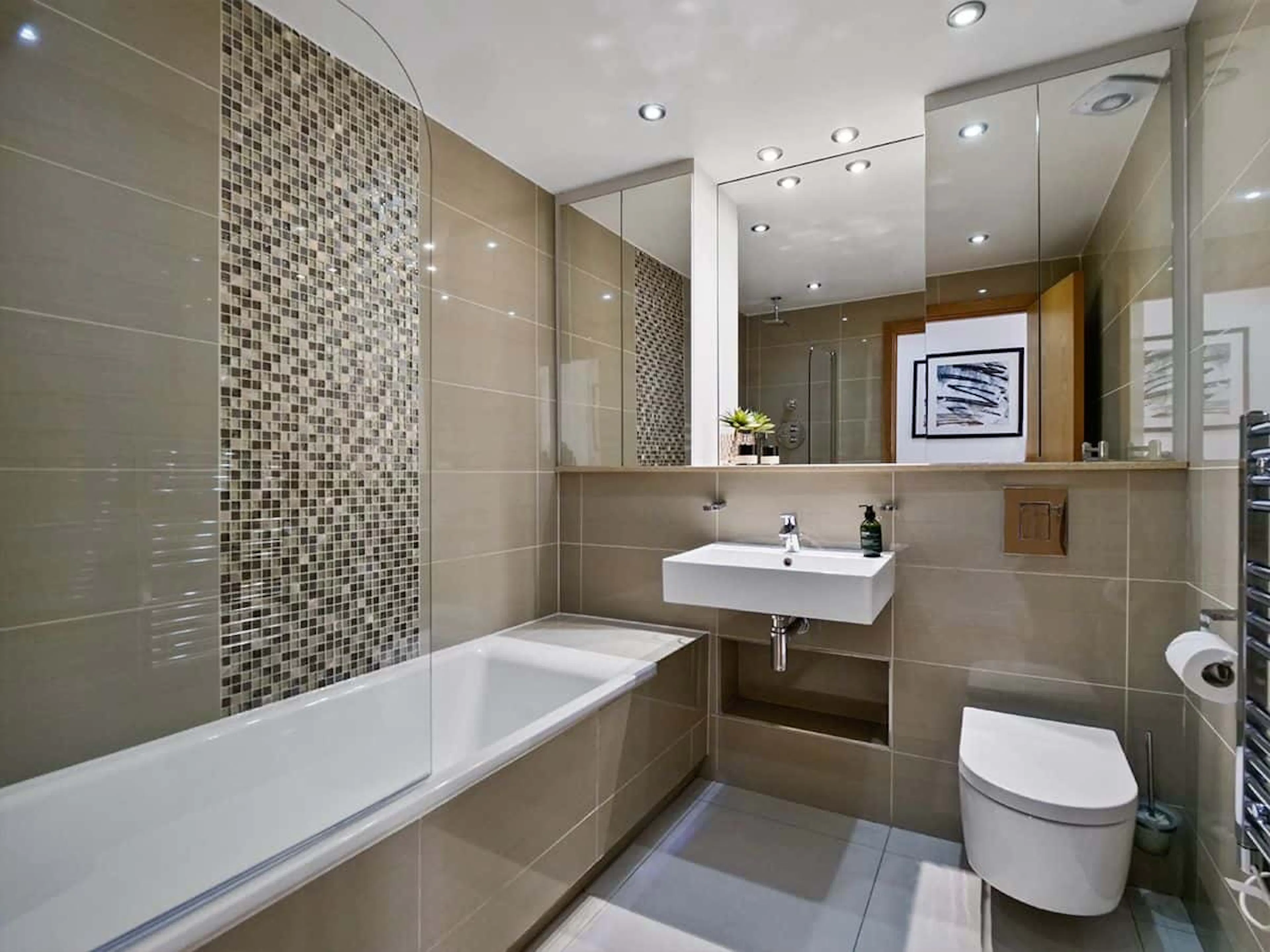 One room in 3 bedroom apartment BATHROOM 4