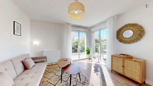 Neat two bedroom apartment near Parc résidence Florence room image 1