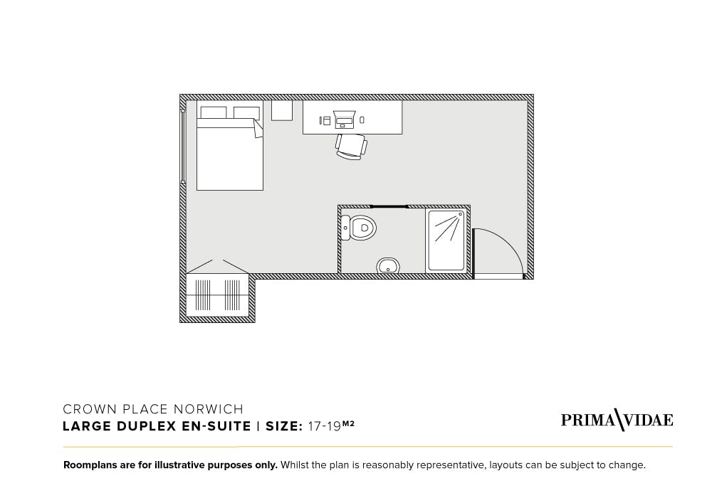 Large Duplex En-suite