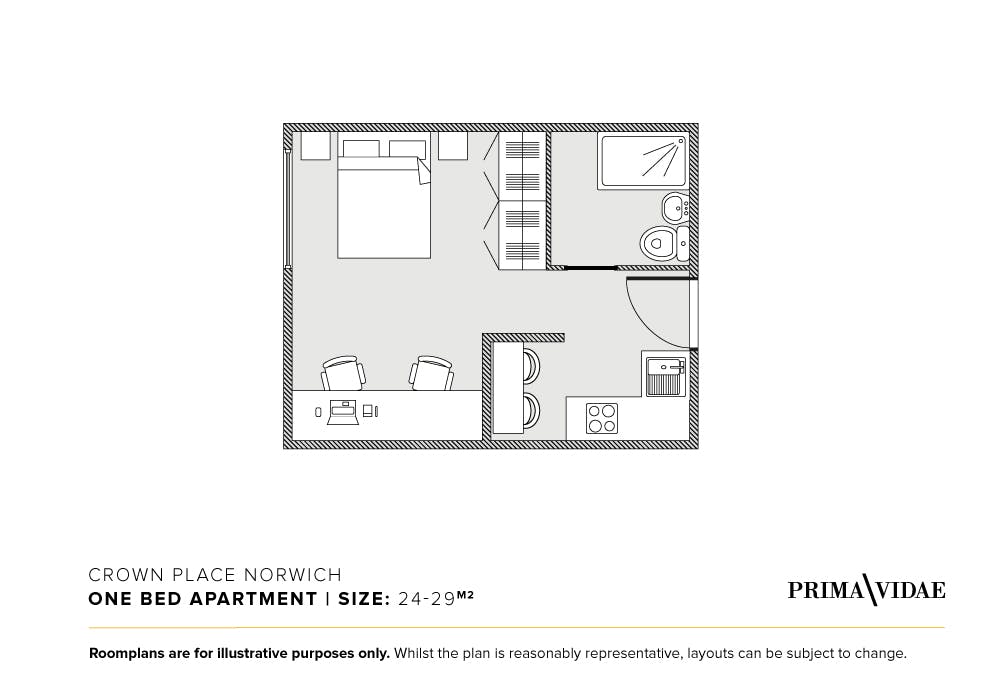 1 Bedroom Apartment