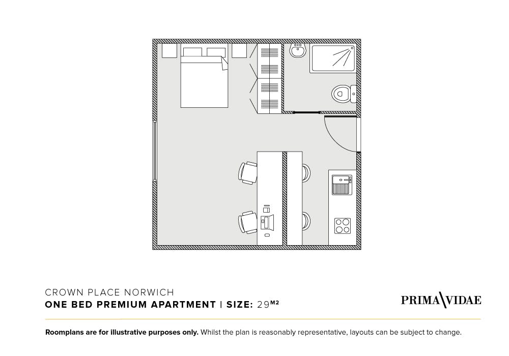 1 Bedroom Premium Apartment