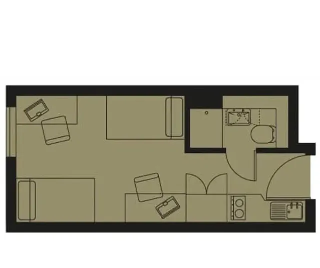 Twin Studio Mid Level