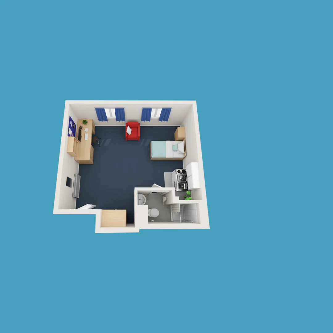 Studio Apartment FLOOR_PLAN