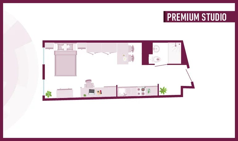 Premium Studio Mid Floor