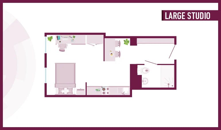 Large Studio Mid Floor