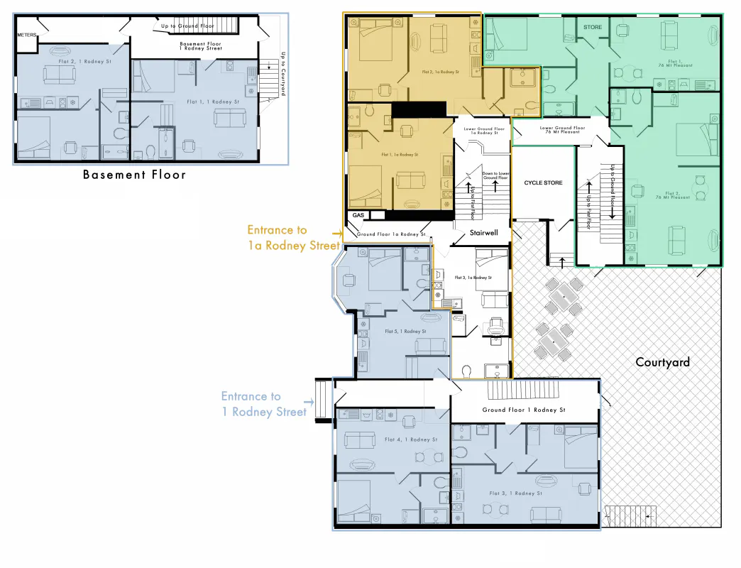 One Bedroom Apartment FLOOR_PLAN 3
