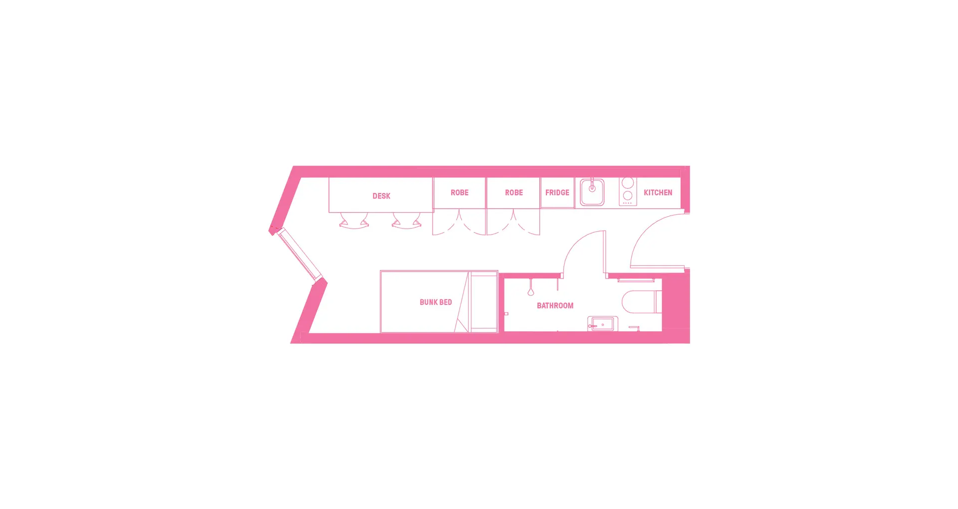 Twin Bunk Apartment FLOOR_PLAN 3