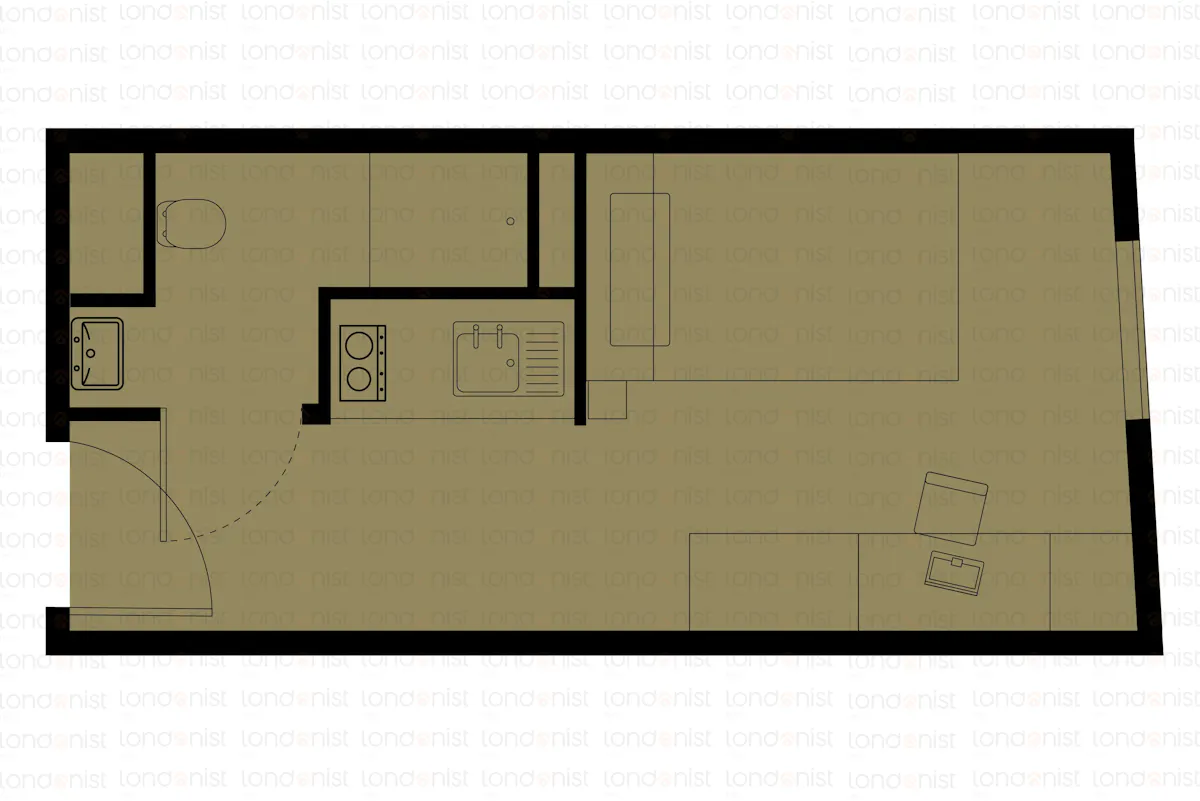 Bronze Studio Mid Level FLOOR_PLAN