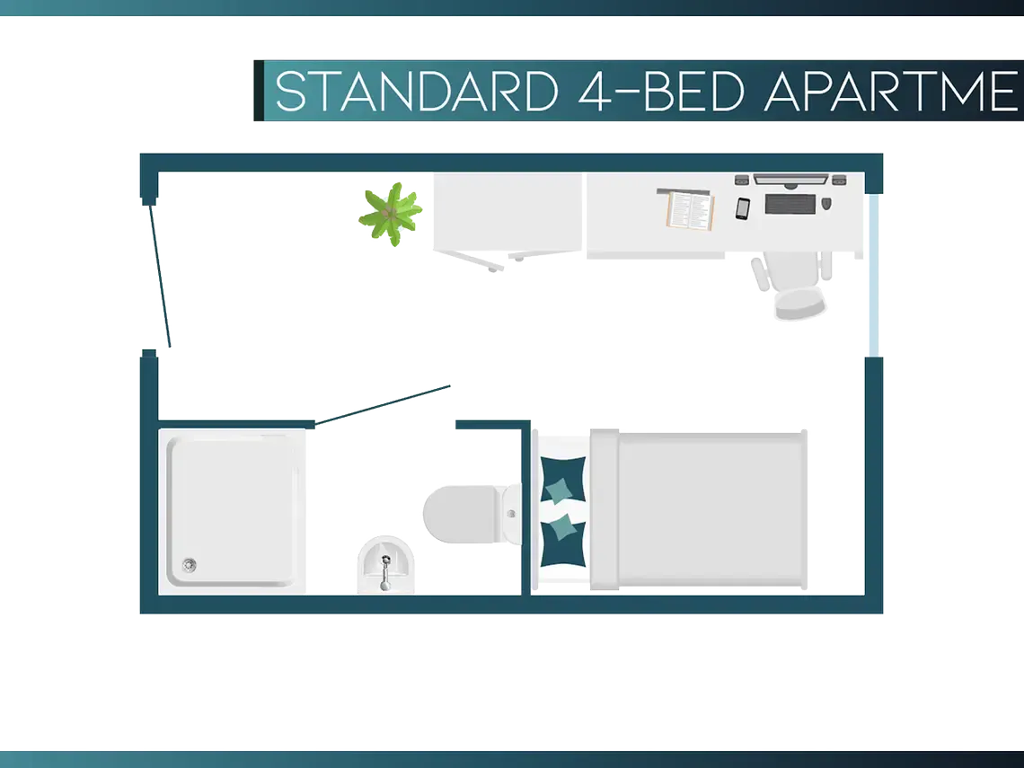 4 Bed Apartment
