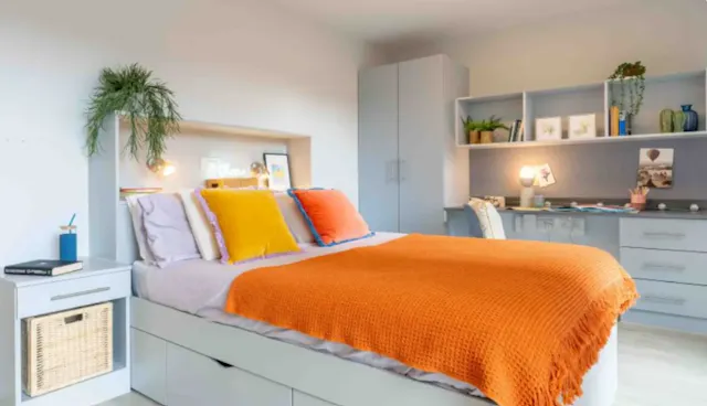 Gold One Bed Apartment room image 1