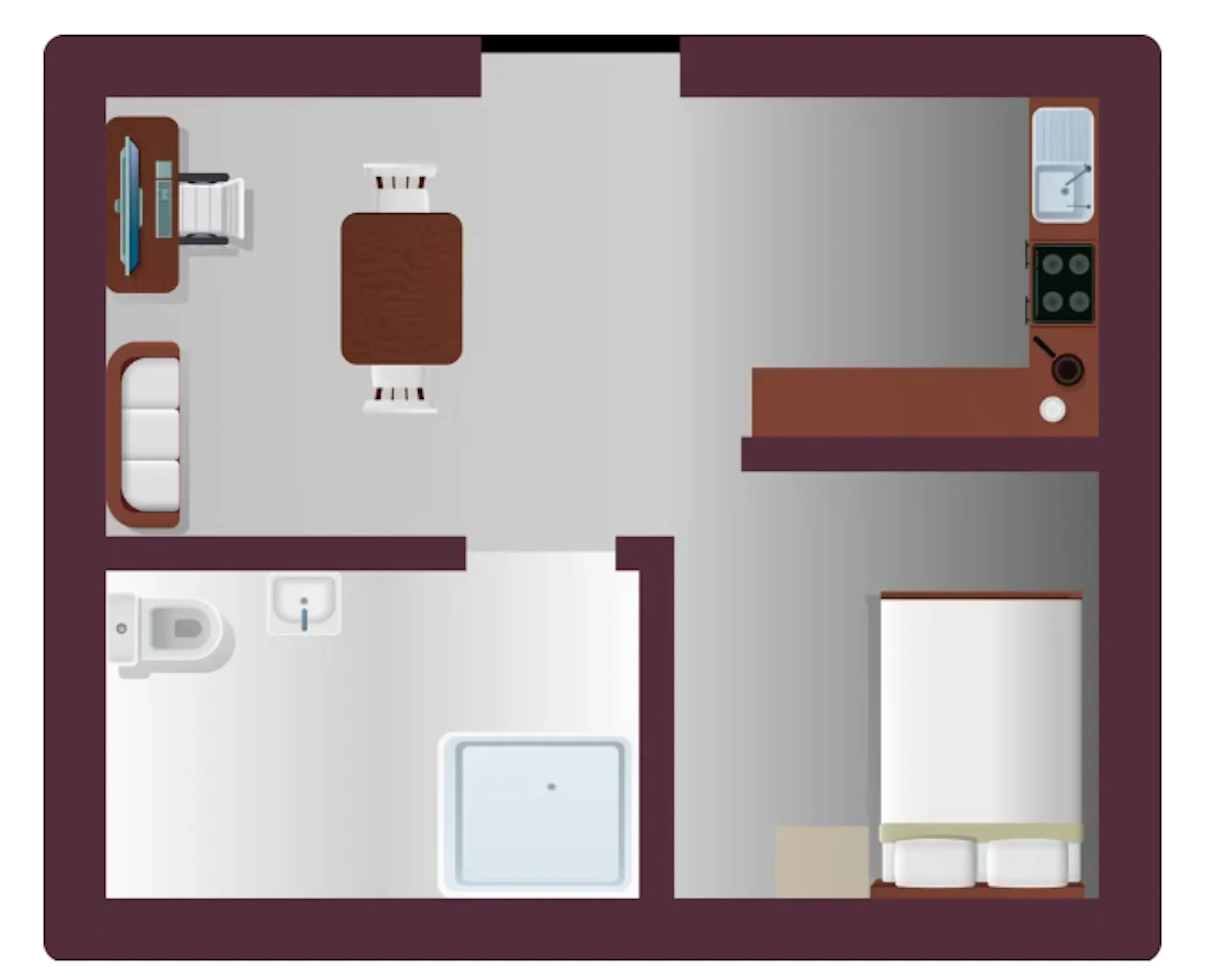 Garden View Studio Accessible FLOOR_PLAN 4