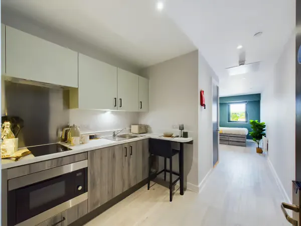 Large Studio with Courtyard