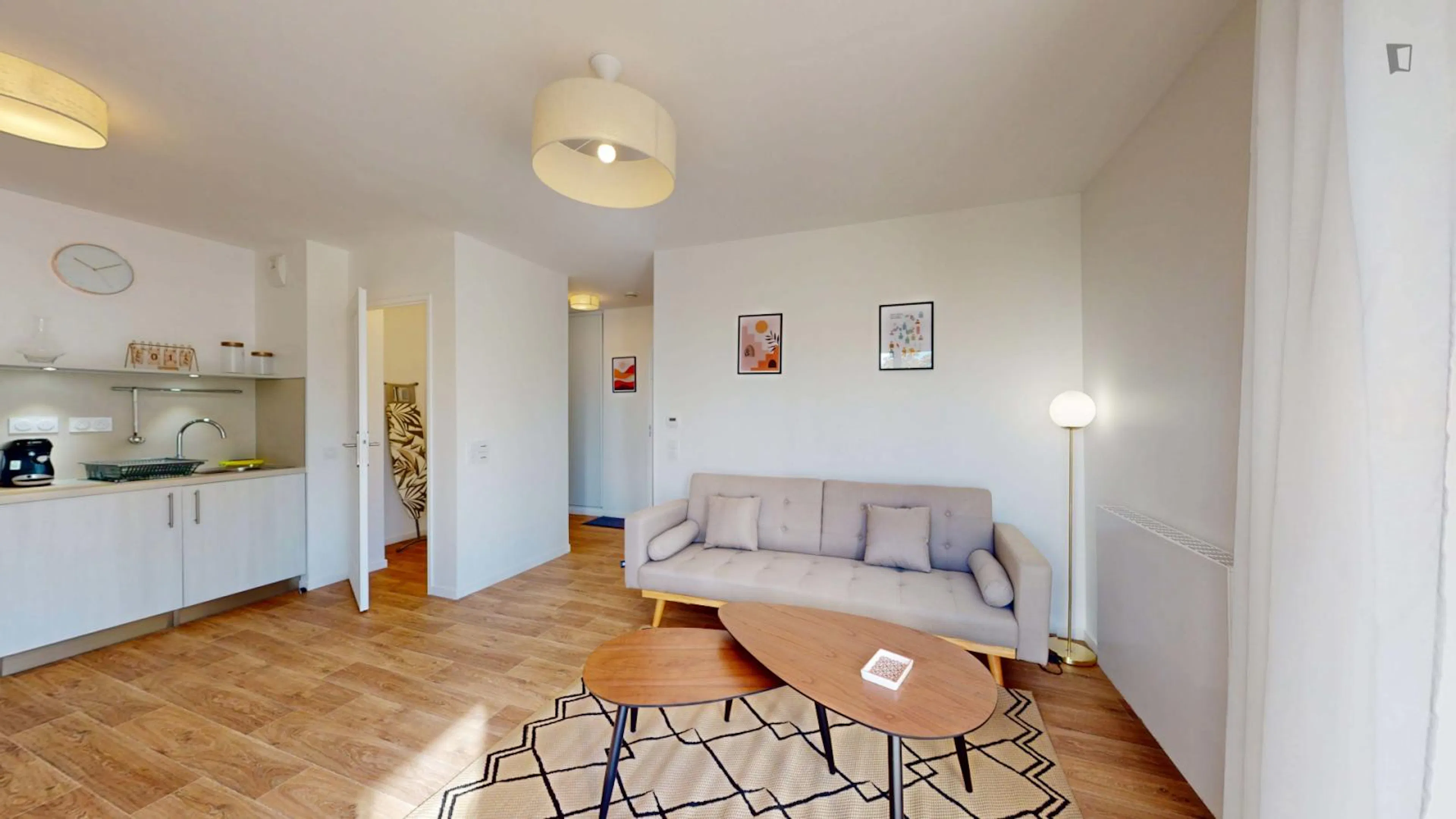 Neat two bedroom apartment near Parc résidence Florence KITCHEN 3