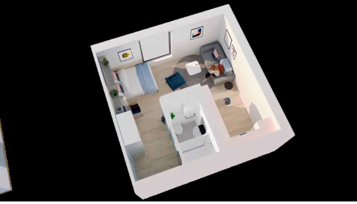 Deluxe Corner Studio FLOOR_PLAN