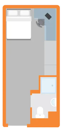 5/6 Bed Standard Ensuite