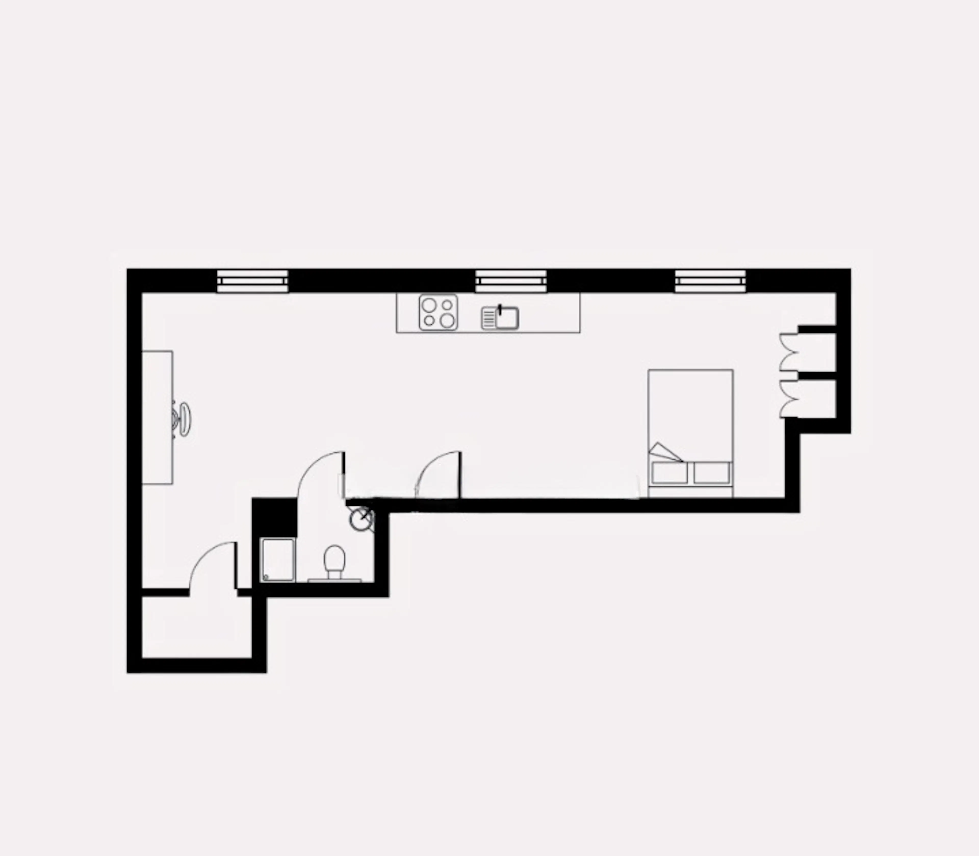 Platinum Studio Mid Level FLOOR_PLAN 1