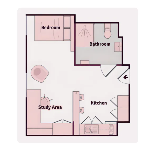 Deluxe Accessible Studio