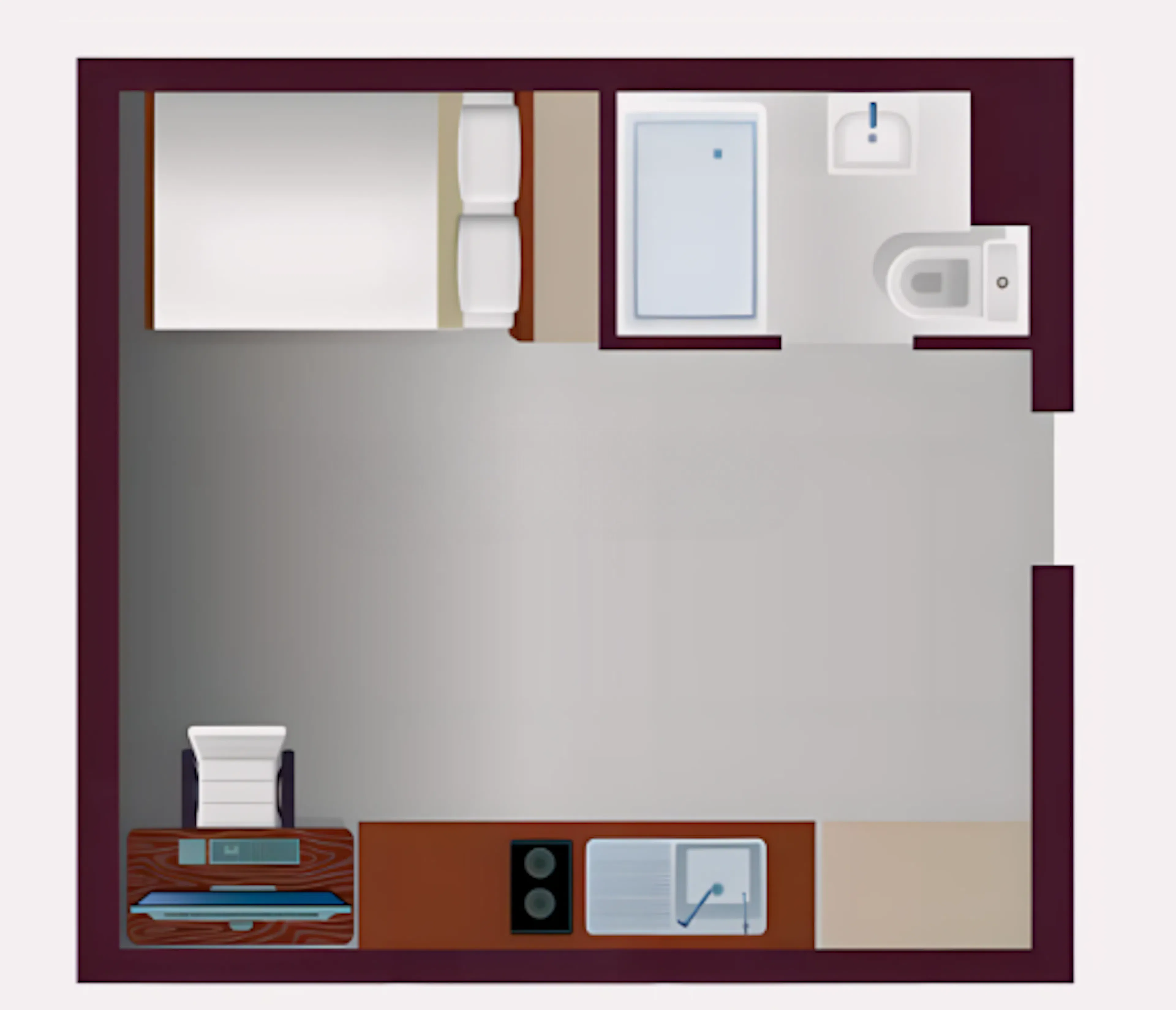 Platinum Plus Studio  FLOOR_PLAN 1