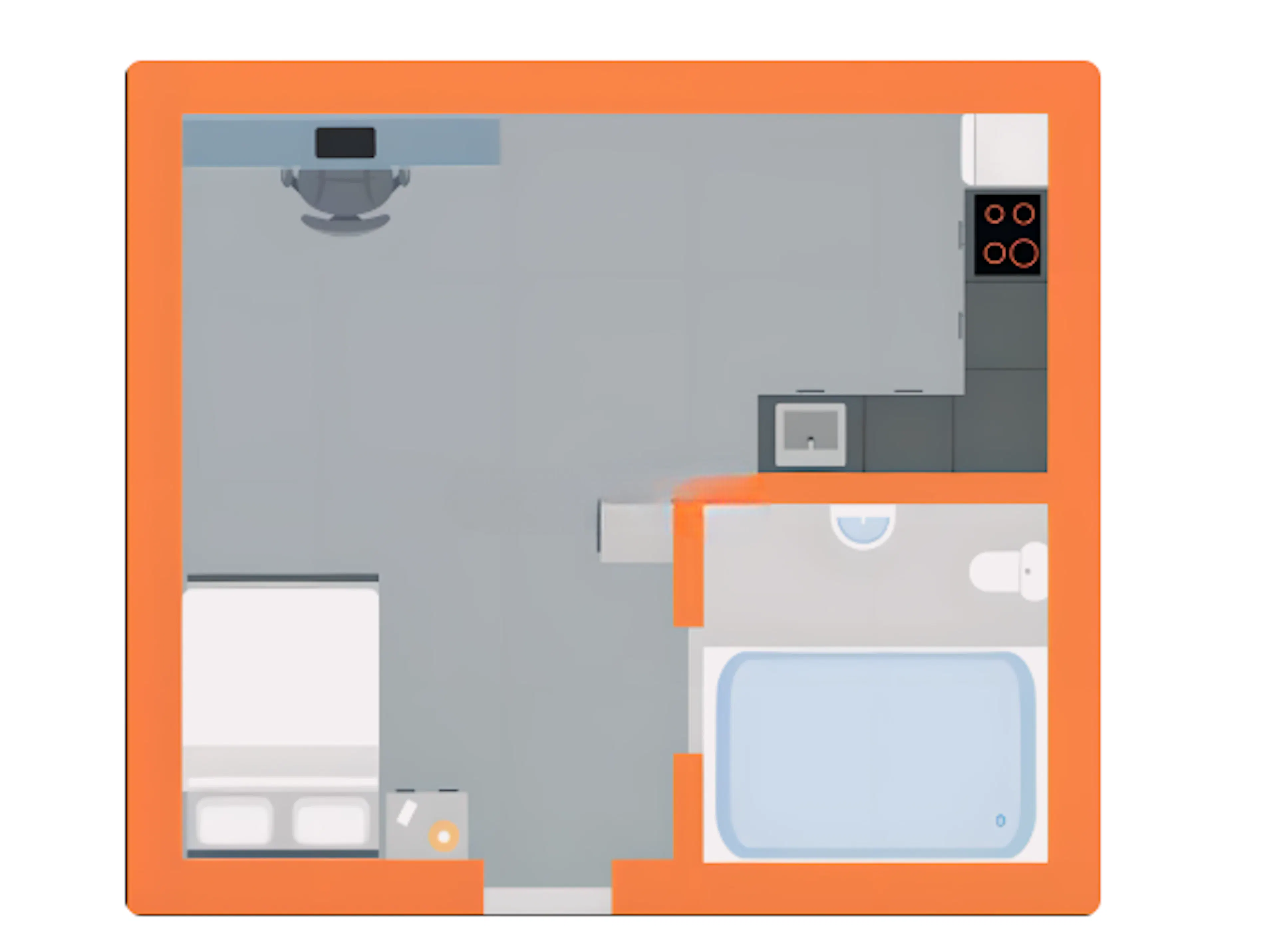 Premium Studio Accessible FLOOR_PLAN 2