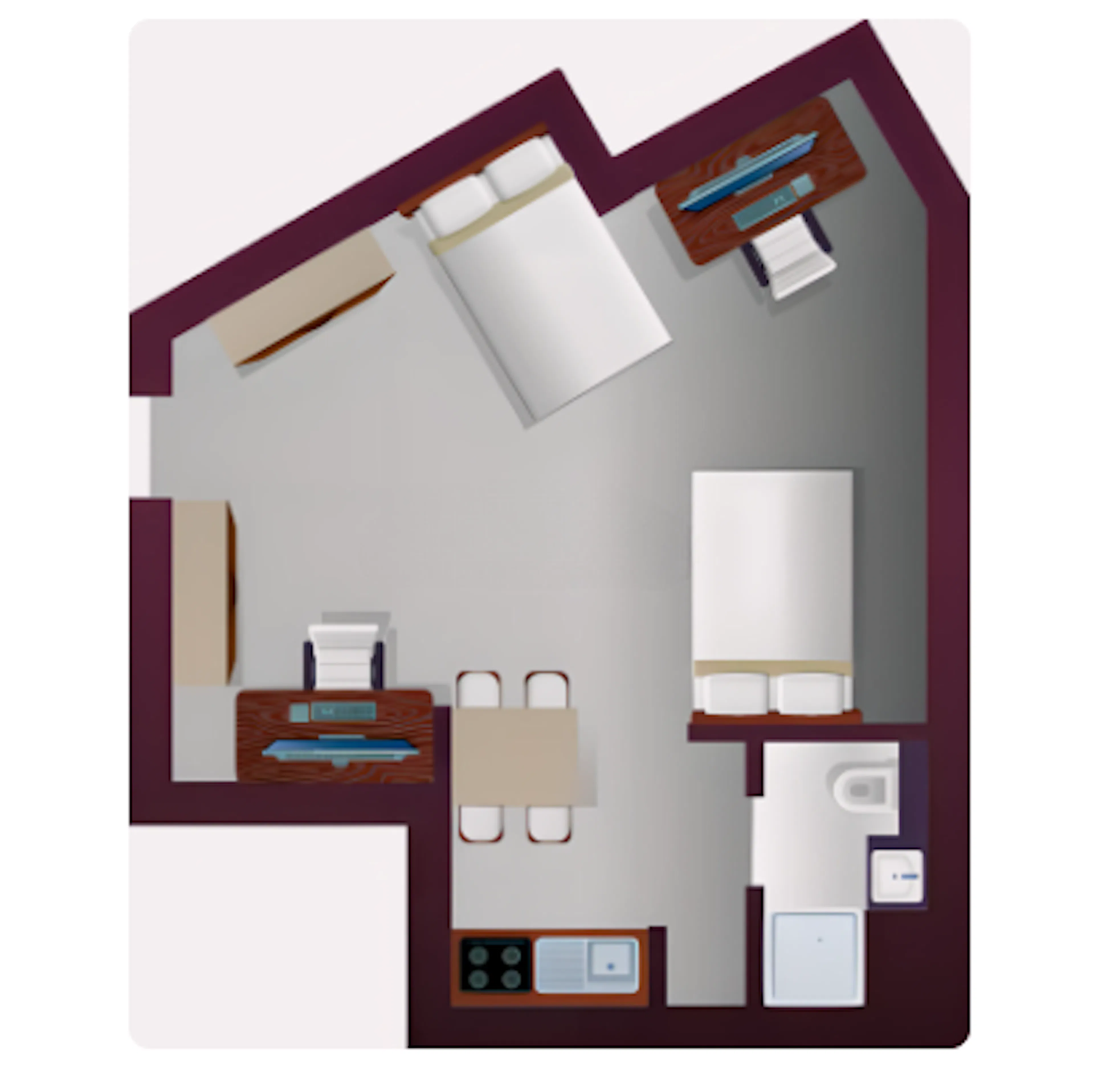Premium Twin Studio FLOOR_PLAN 1