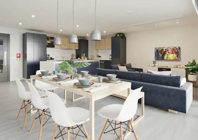 7 Bed Standard Ensuite room image 2