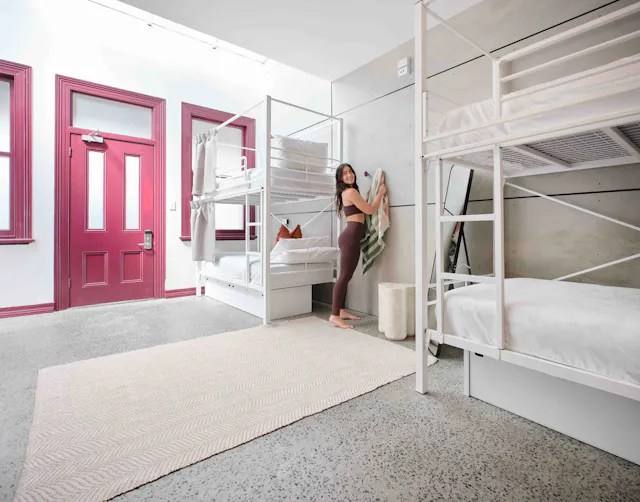 Bed in a 4-Bed Dorm room image 3