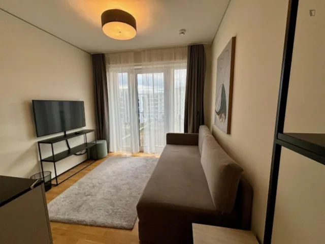 Stylish studio in well-connected Moabit room image 1