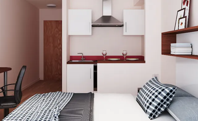 1-Bed Apartment Accessible (Floors 1,2) room image 1