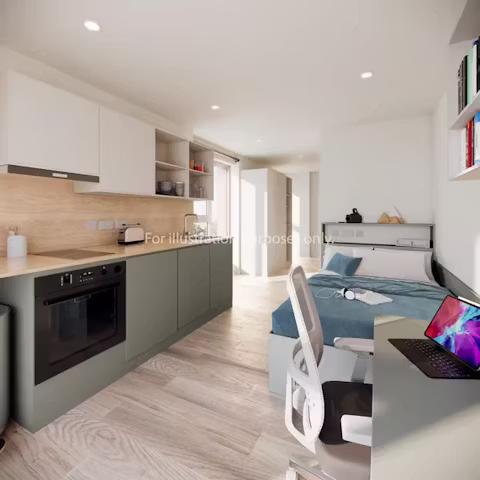 city-wharf-glasgow-Classic Penthouse Studio-1