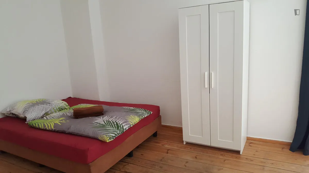 Bed in a comfy twin bedroom ROOM