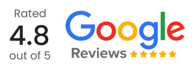 google rating 4.8 out of 5
